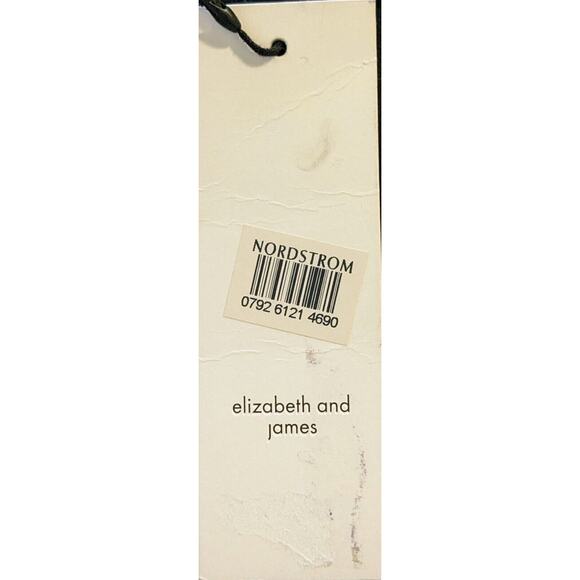 Elizabeth & James Dress Womens 0 NEW Wesley Flip Sequin V-Neck Shift Blue Black - Picture 7 of 10